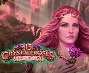 15 Crystal Roses A Tale of Love